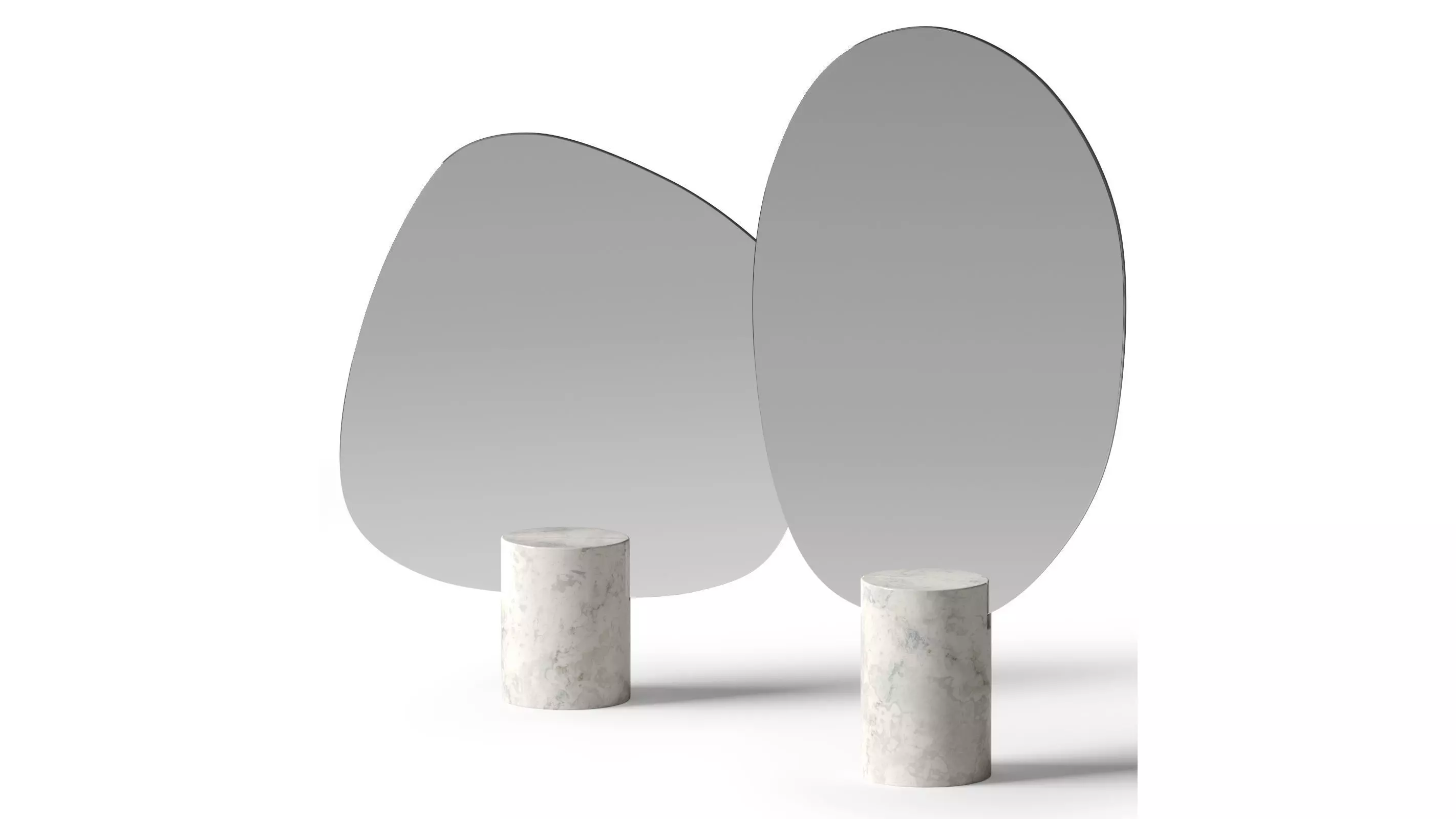 Marble Mirror by TAIWAN CRAFTS and DESIGN 3D model