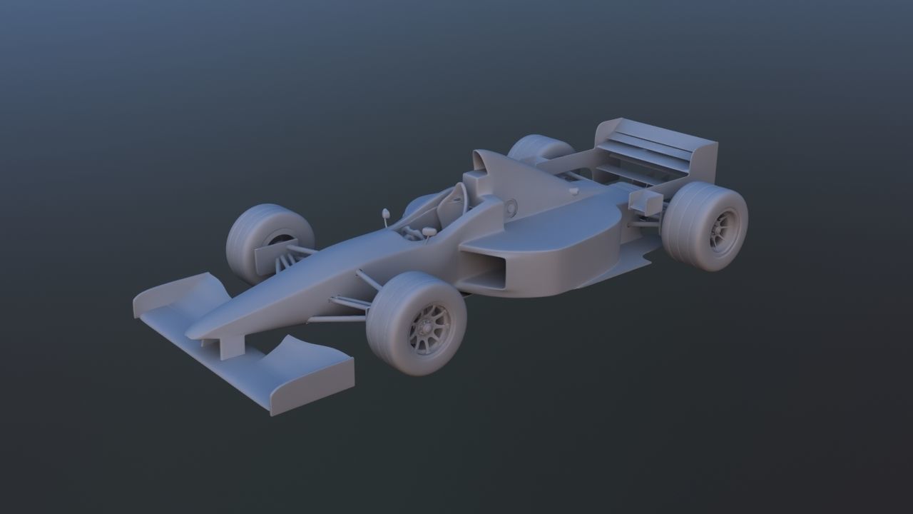 Formula 1 - 1995 3D model_7