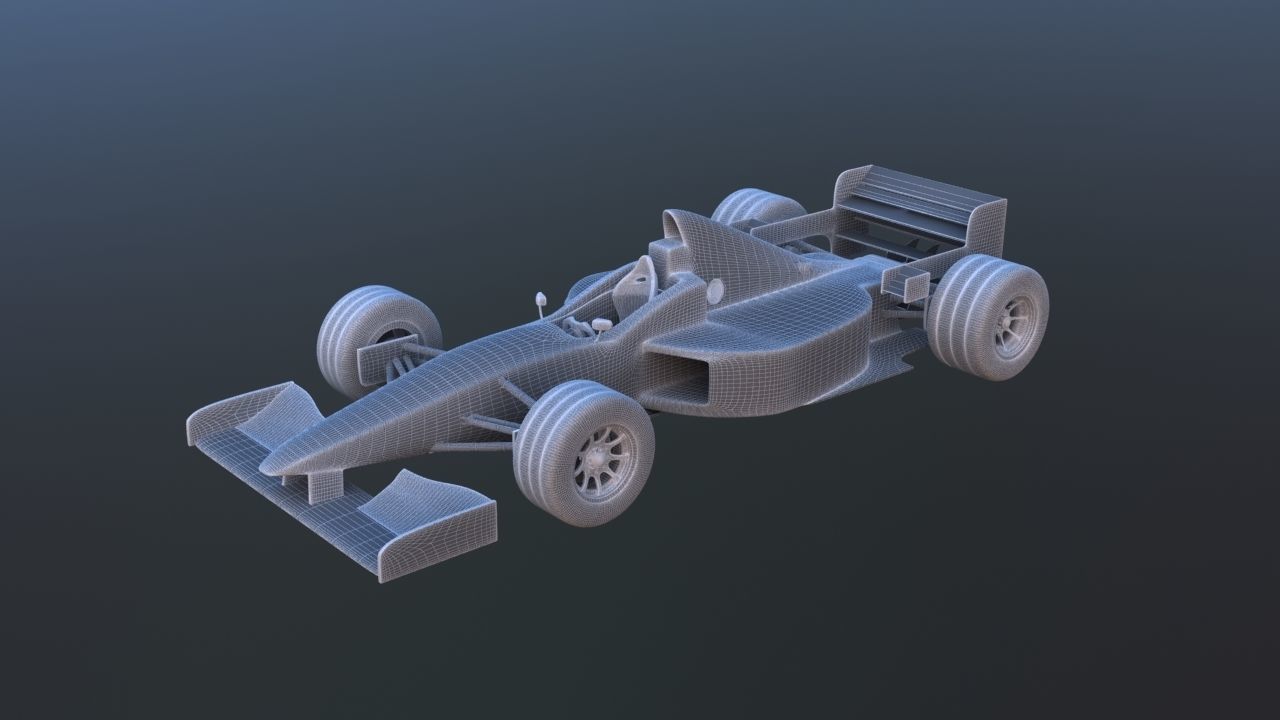 Formula 1 - 1995 3D model_14