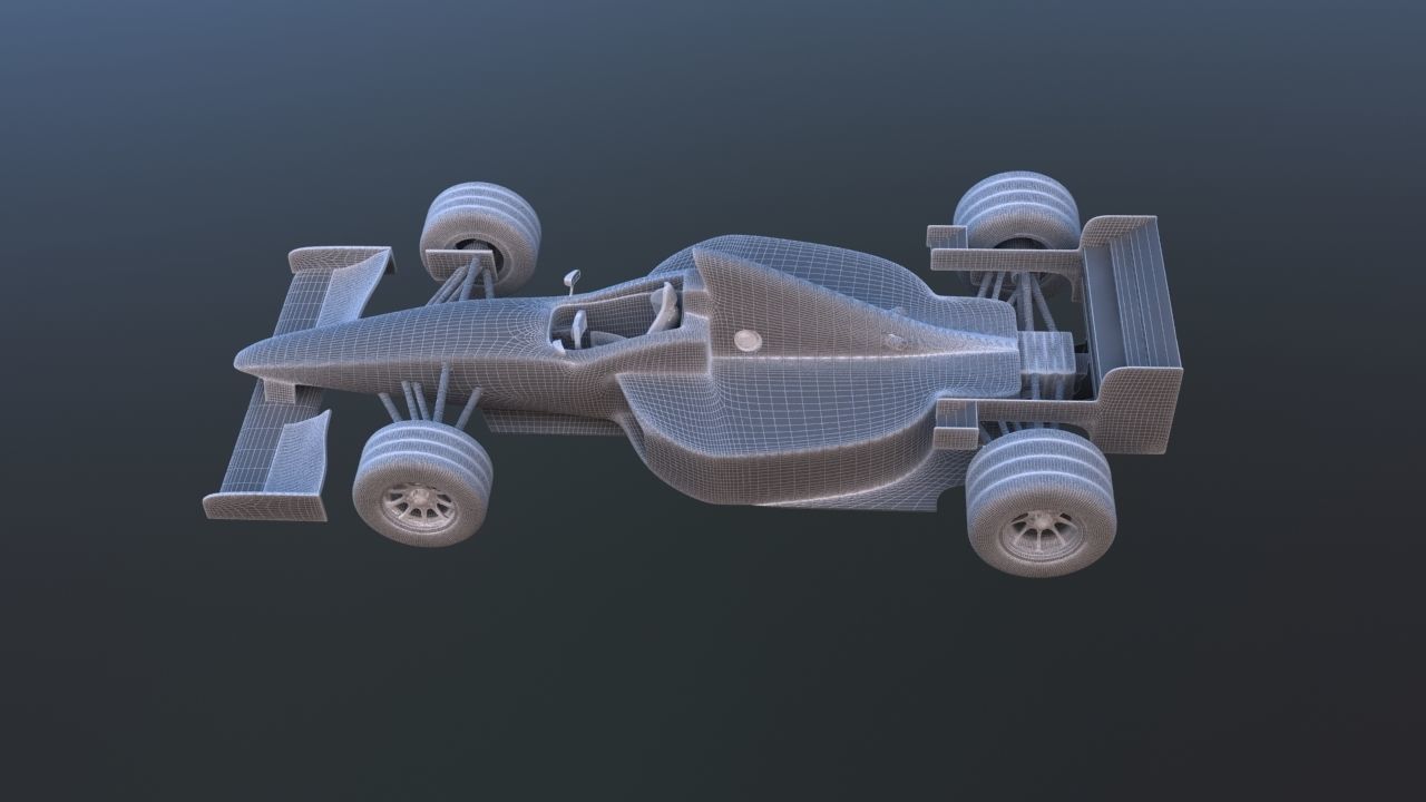 Formula 1 - 1995 3D model_17