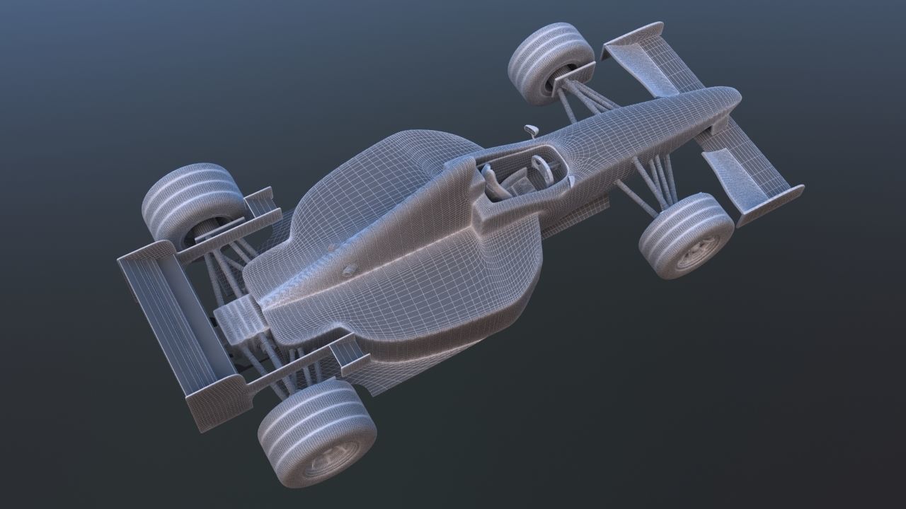 Formula 1 - 1995 3D model_12