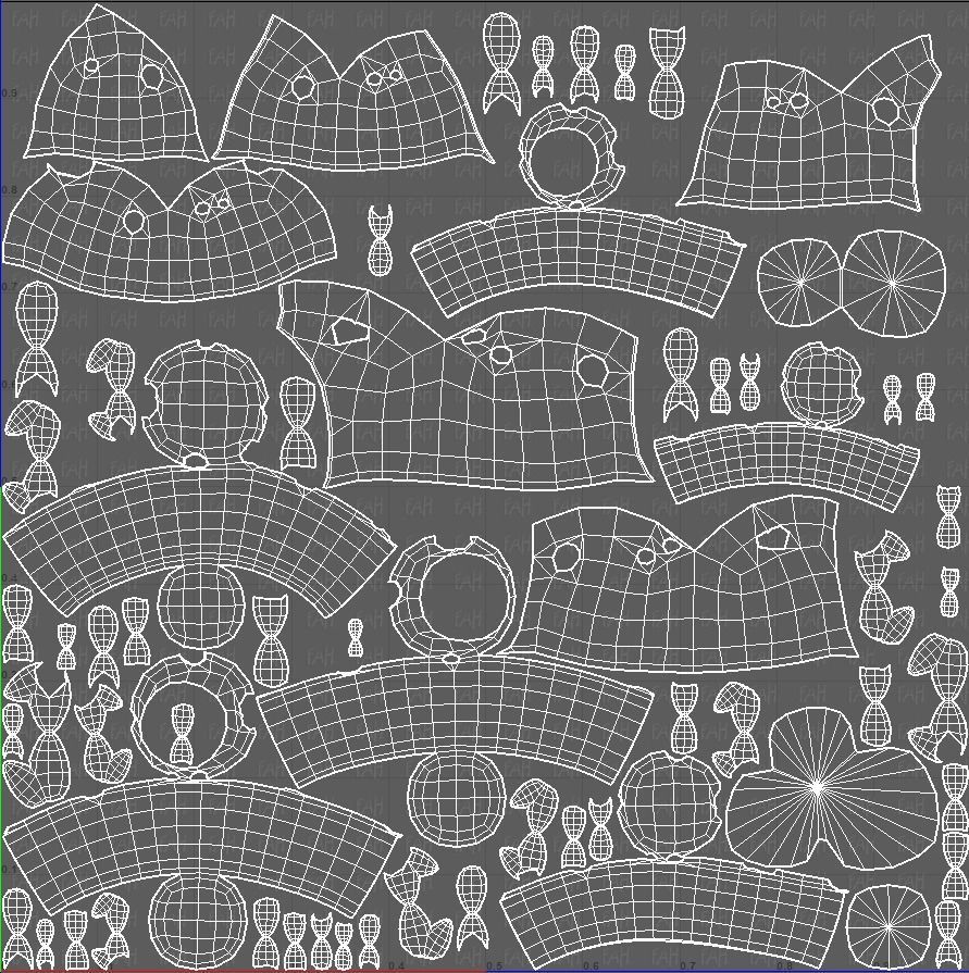 Trees Cartoon V39 Low-poly 3D model_45