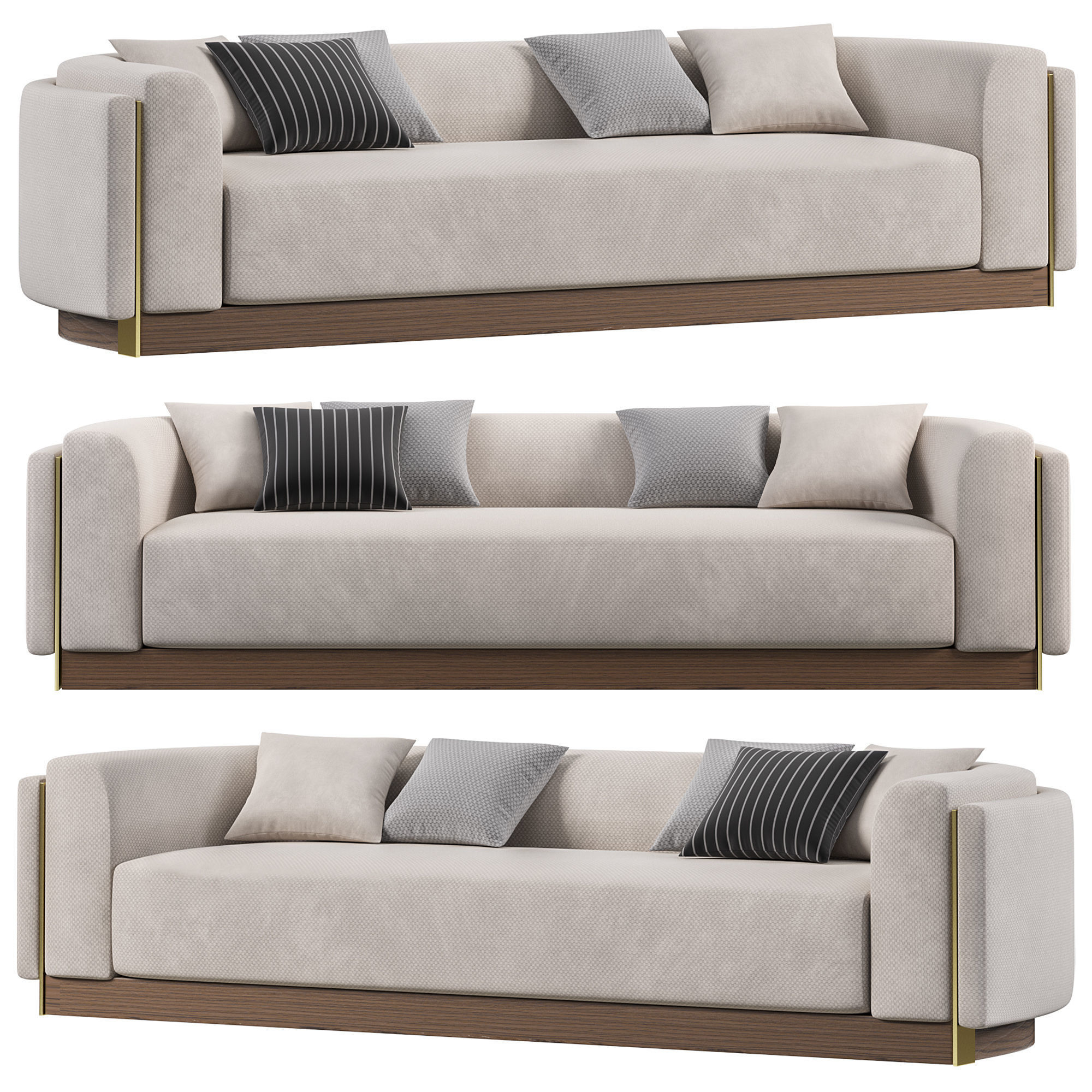 WELLINGTON SOFA by laskasas 3D model_1