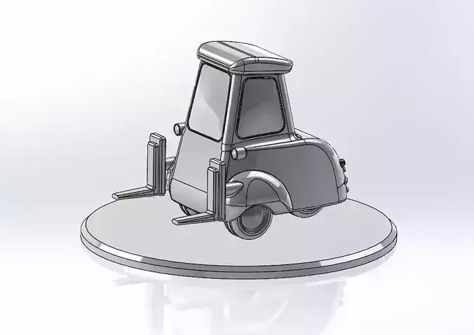 Guido Car 3D print model