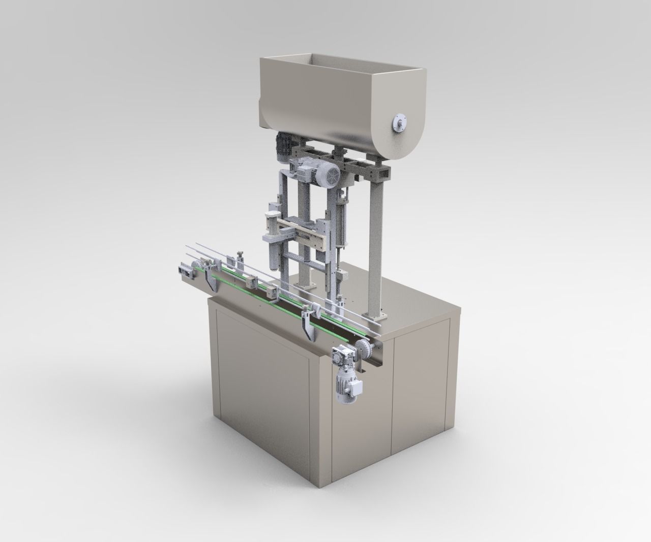 chocolate Filling Machine  3D model_1