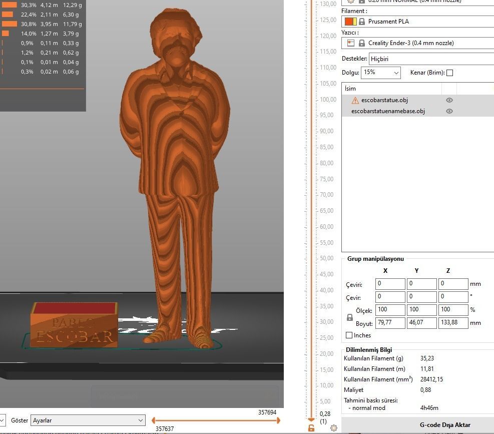 Pablo Escobar 3D print model_20