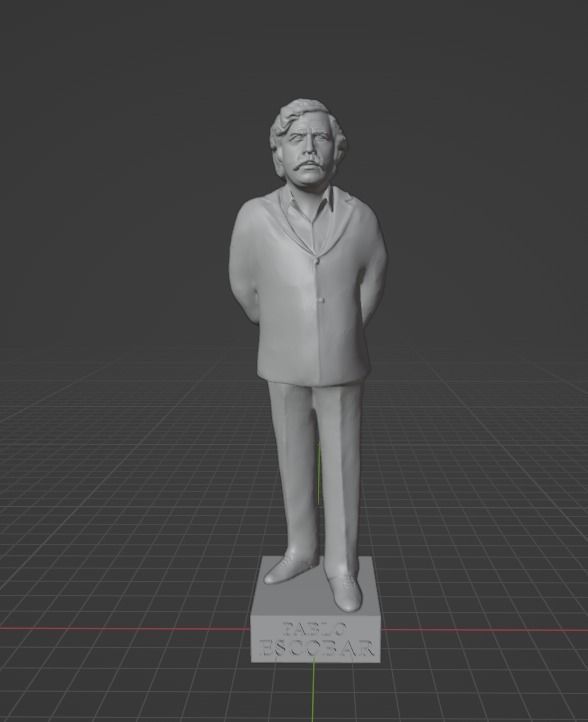 Pablo Escobar 3D print model_13