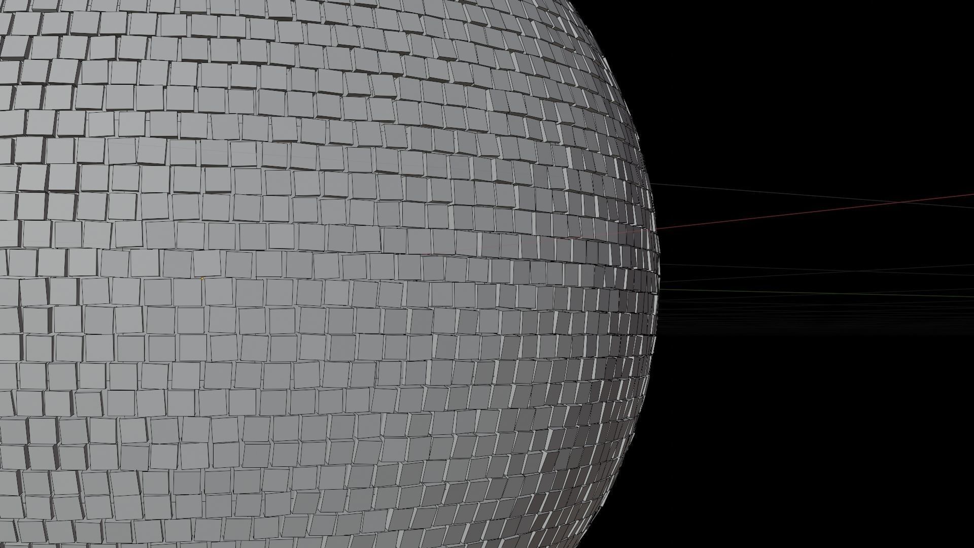 Disco ball 3D model_16