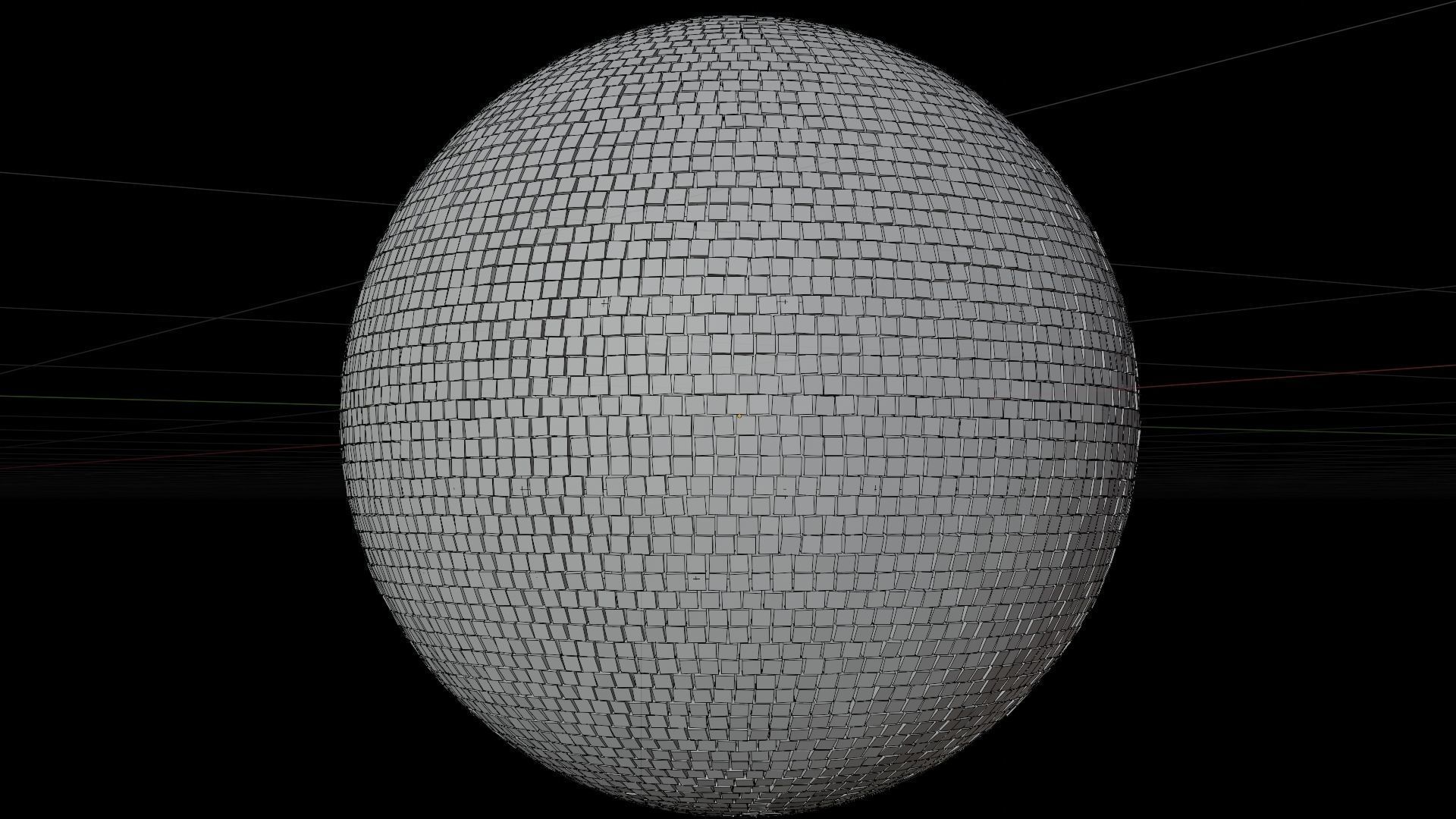 Disco ball 3D model_14
