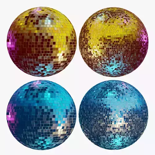 Disco ball 3D model