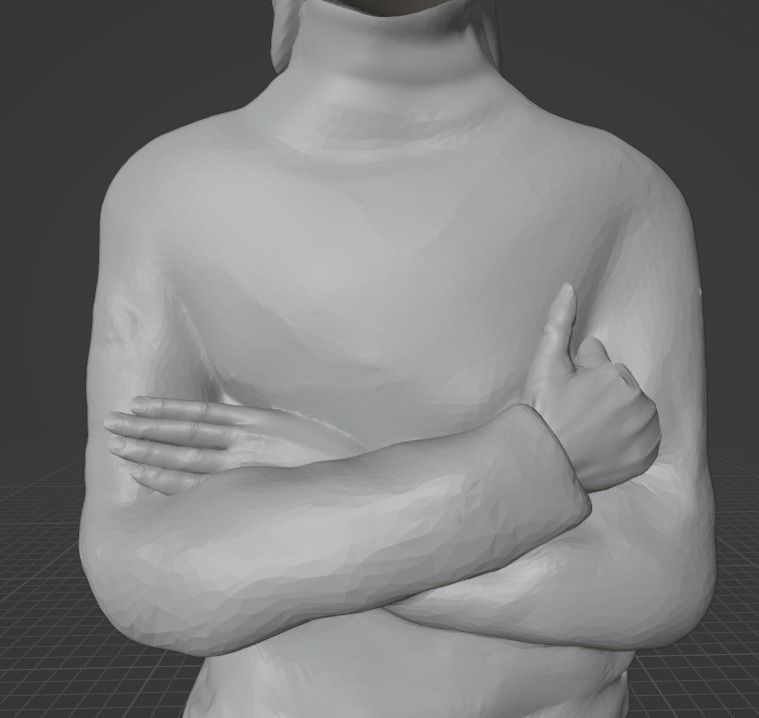 John Lennon 3D print model_13