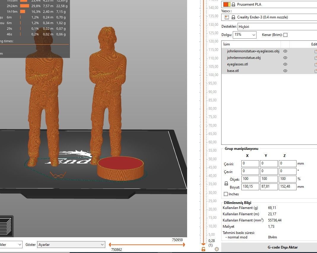John Lennon 3D print model_27
