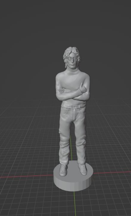 John Lennon 3D print model_18