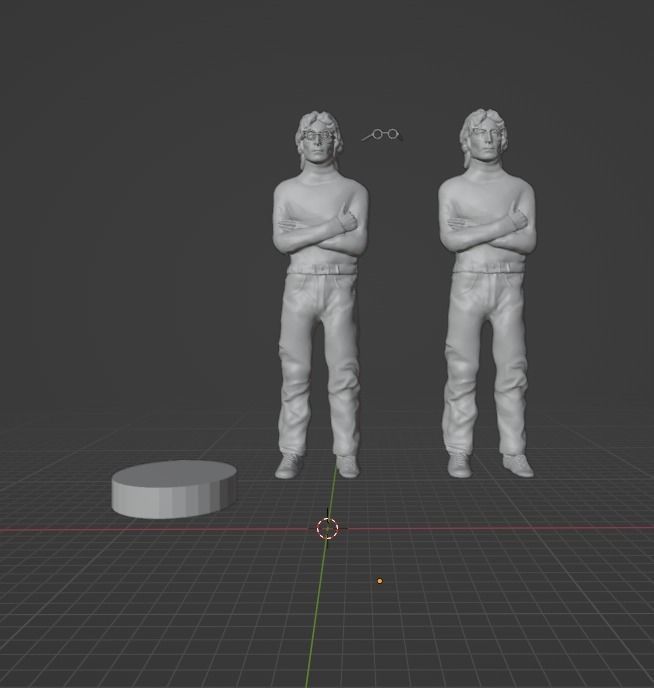 John Lennon 3D print model_19