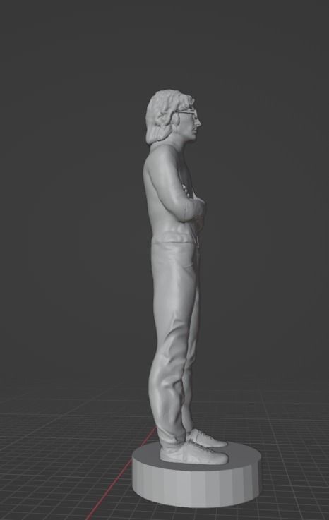 John Lennon 3D print model_3
