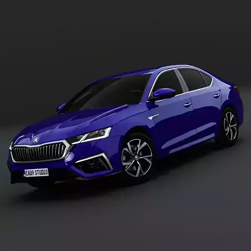 2023 Skoda Octavia Pro 3D model