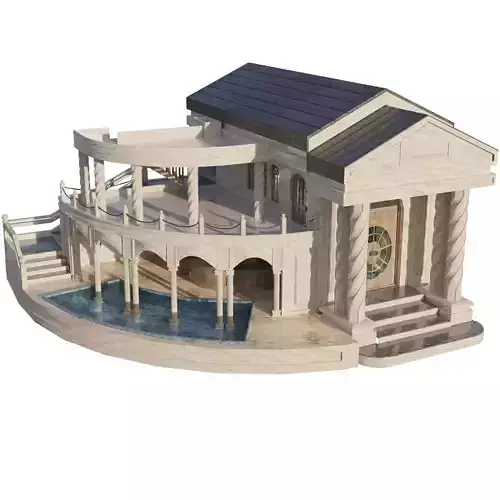 Roman Villa 3D model