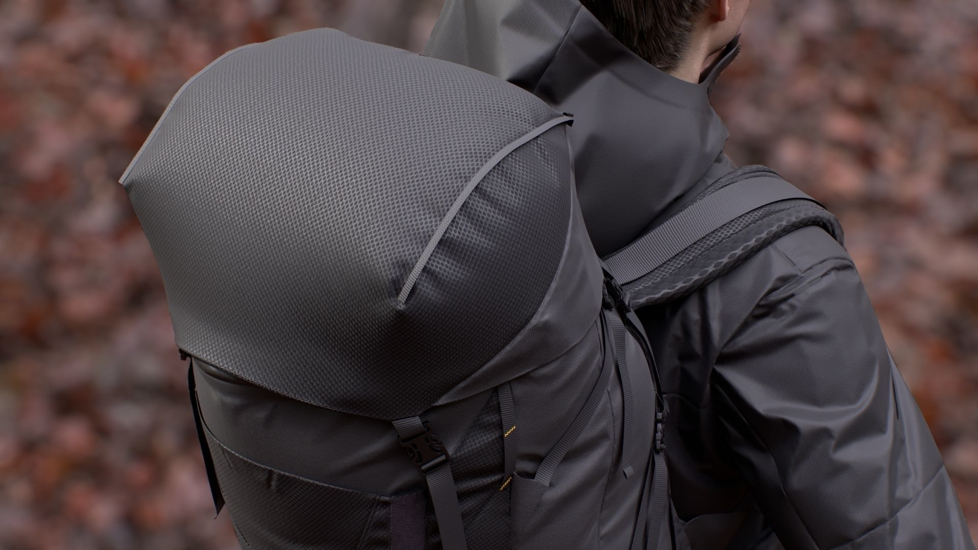 Man Backpacker - Modular - Rigged Low-poly 3D model_20