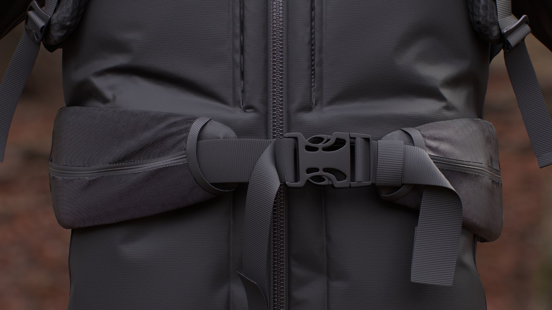 Man Backpacker - Modular - Rigged Low-poly 3D model_19