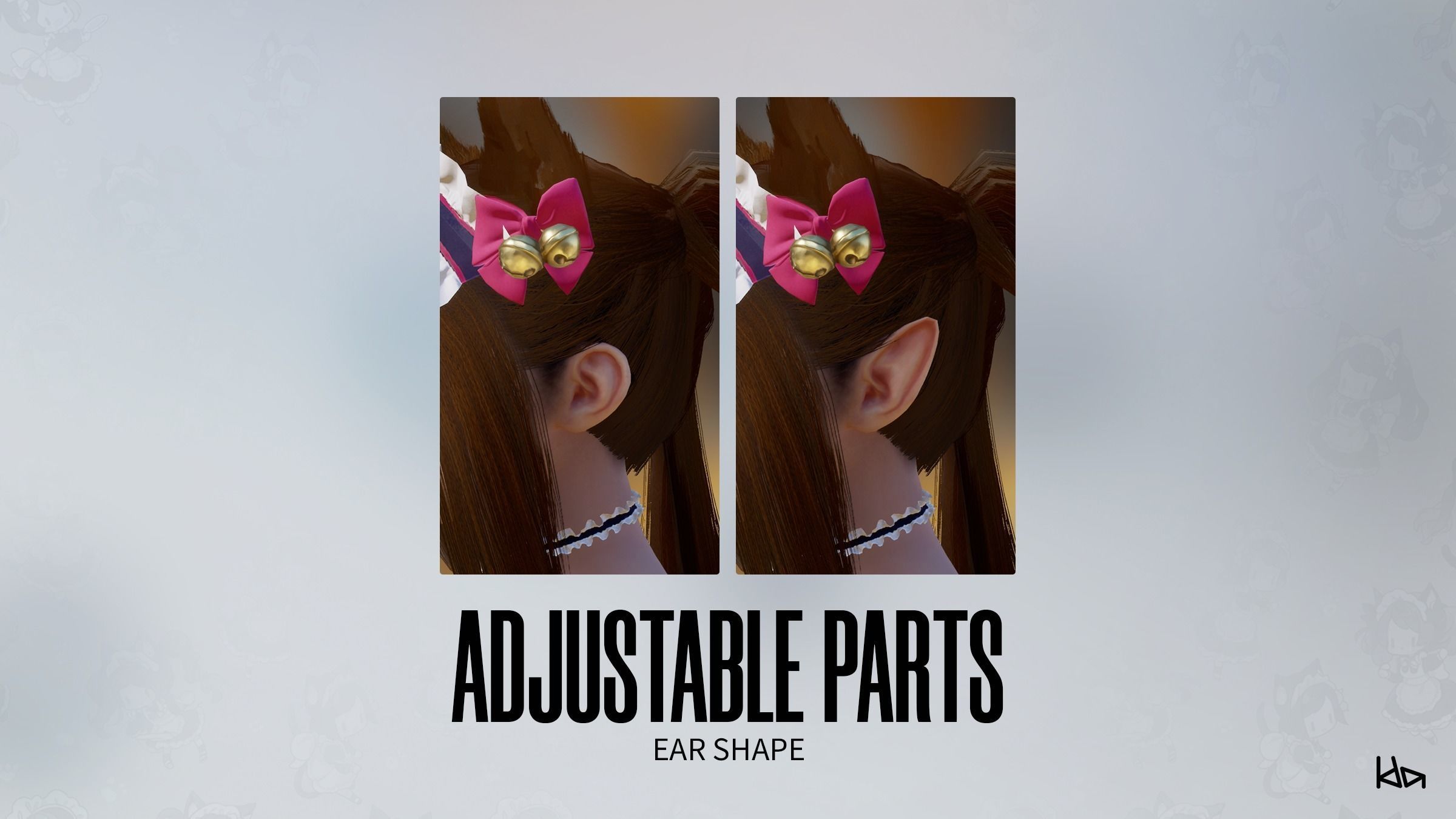 Dress Up Maids - Game Ready Low-poly 3D model_18