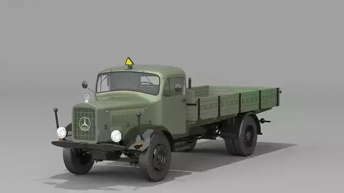 1943 Mercedes Benz L 4500 S 3D model