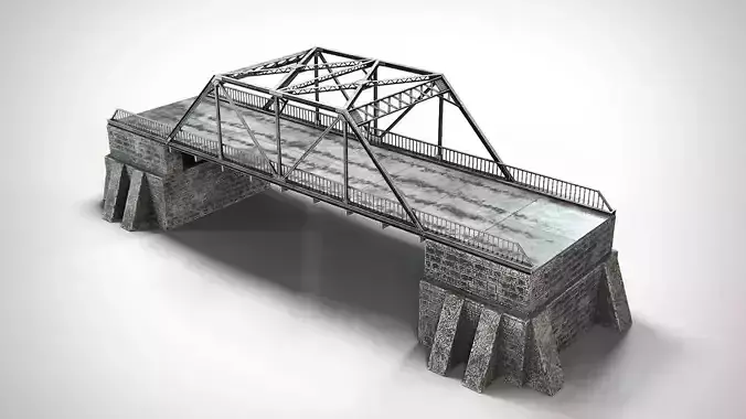 Aged Metal Bridge PBR