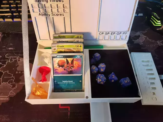 Dungeons and Dragons All-in-One Book for TTRPGs 3D print model