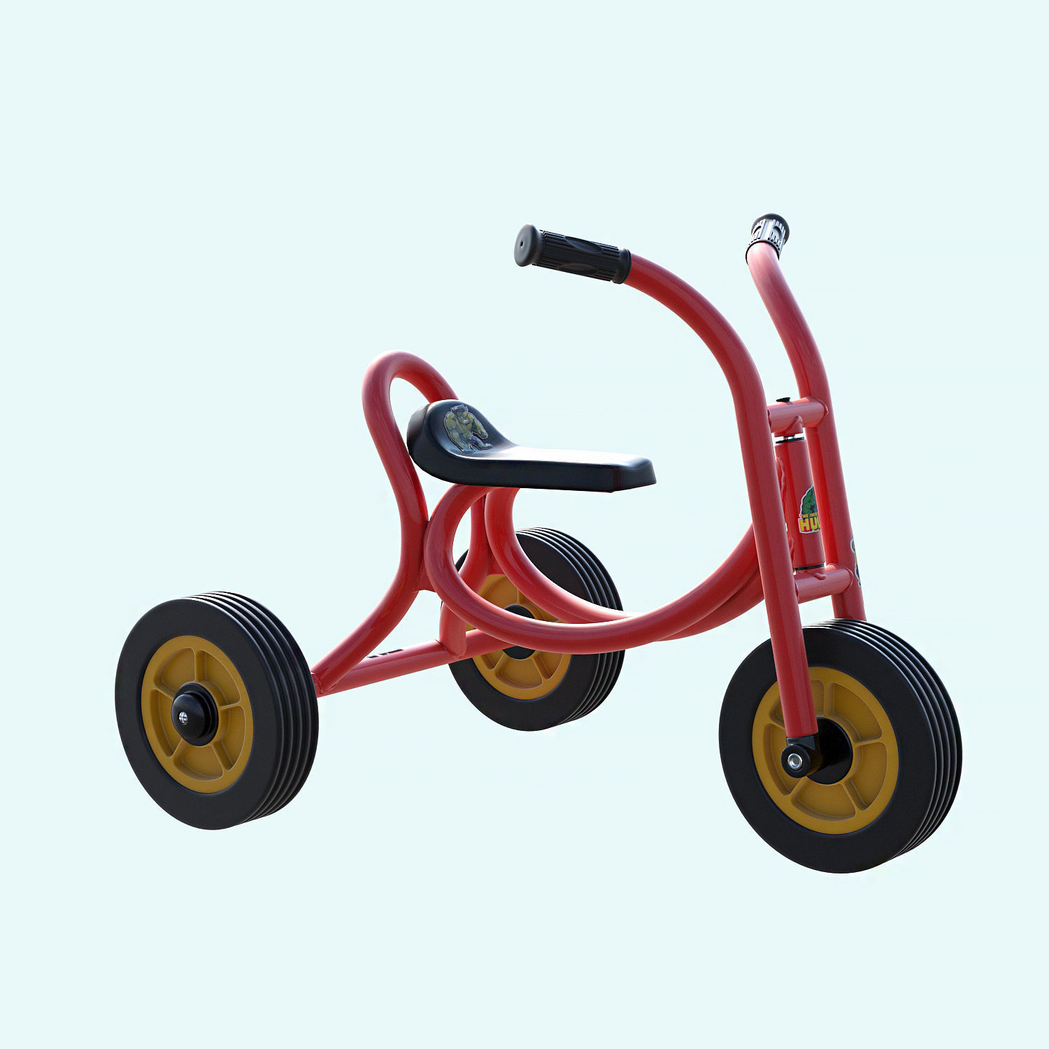 Weplay Push Trike Kid Bicycle Children bike 3D model_3