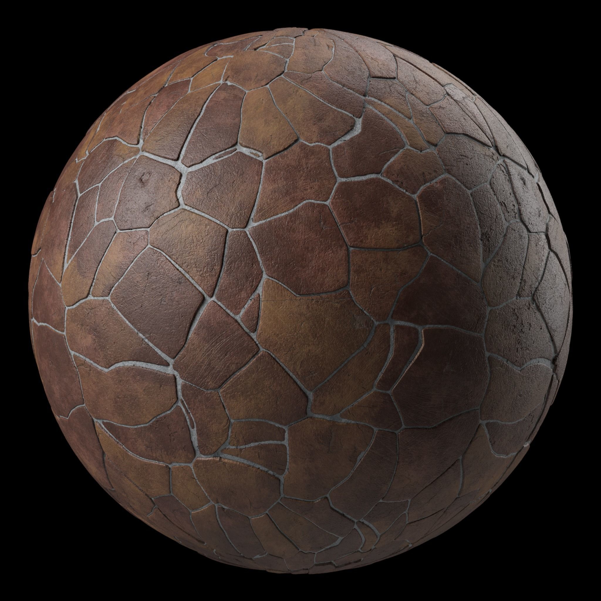 Stone Wall Materials 64- Decorative Stone Sbsar Pbr 4k Seamless Texture_1