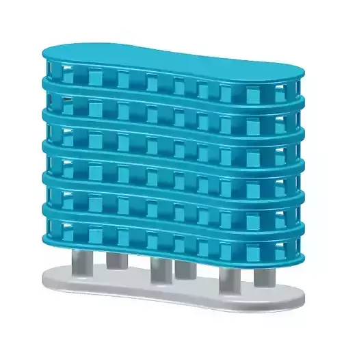 Kids Multistorey Toy 3D model