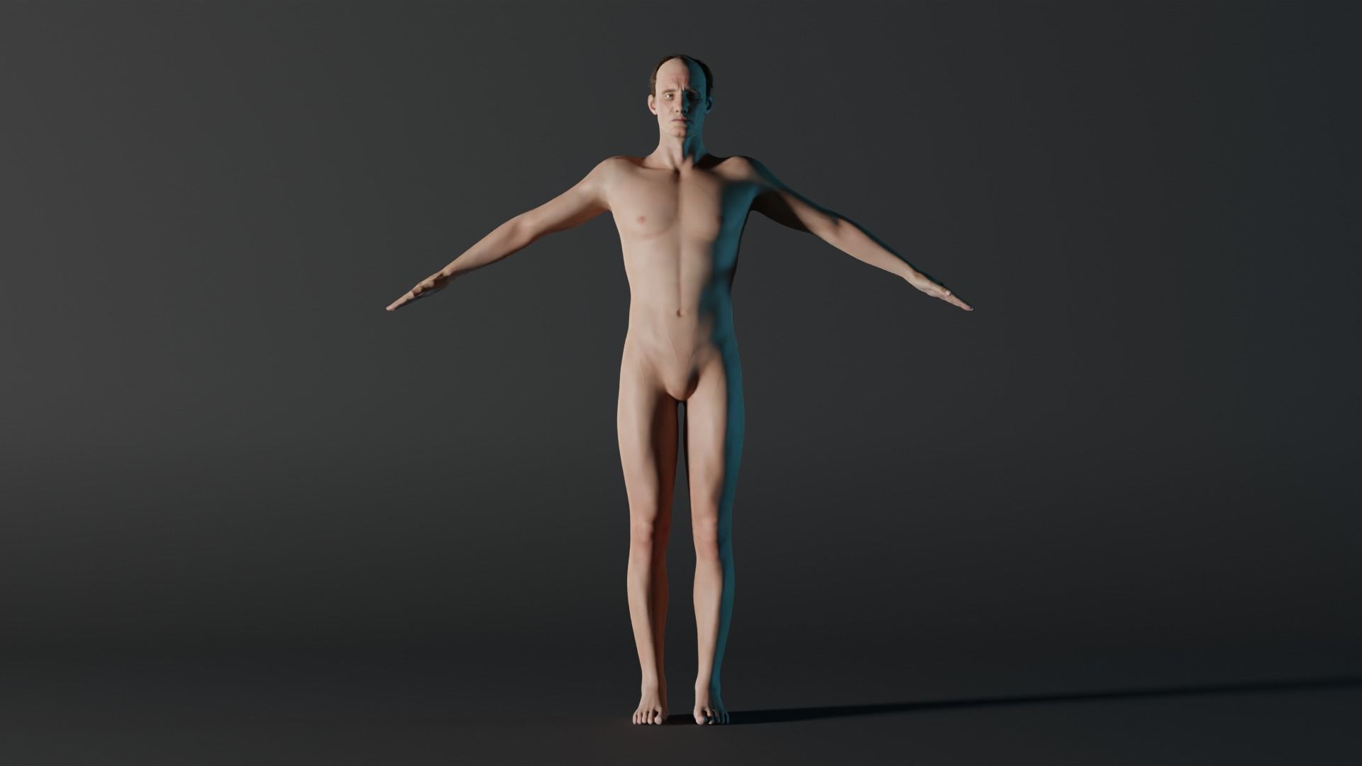 Realistic Male - Bruno 3D model_1