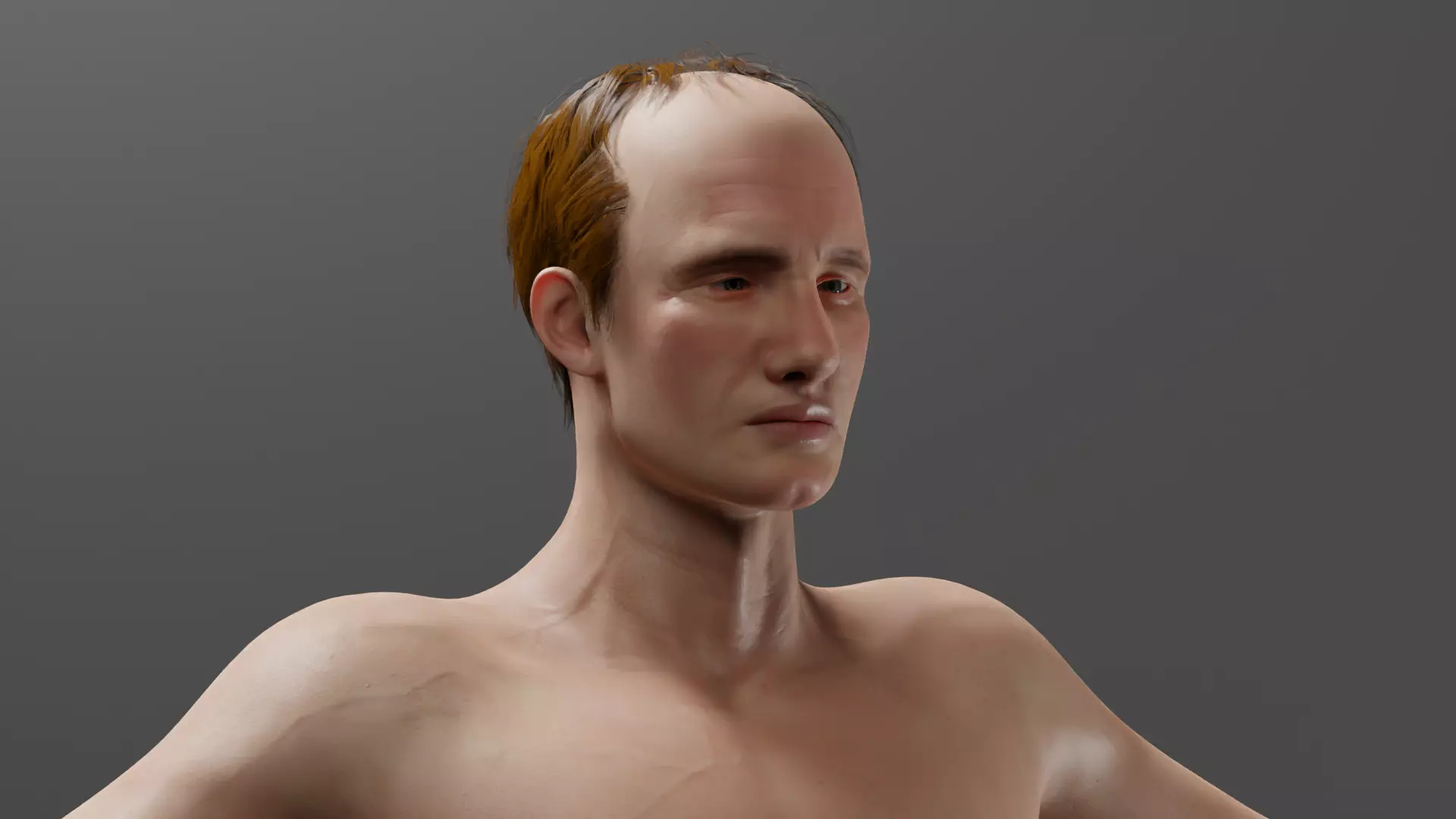 Realistic Male - Bruno 3D model_0