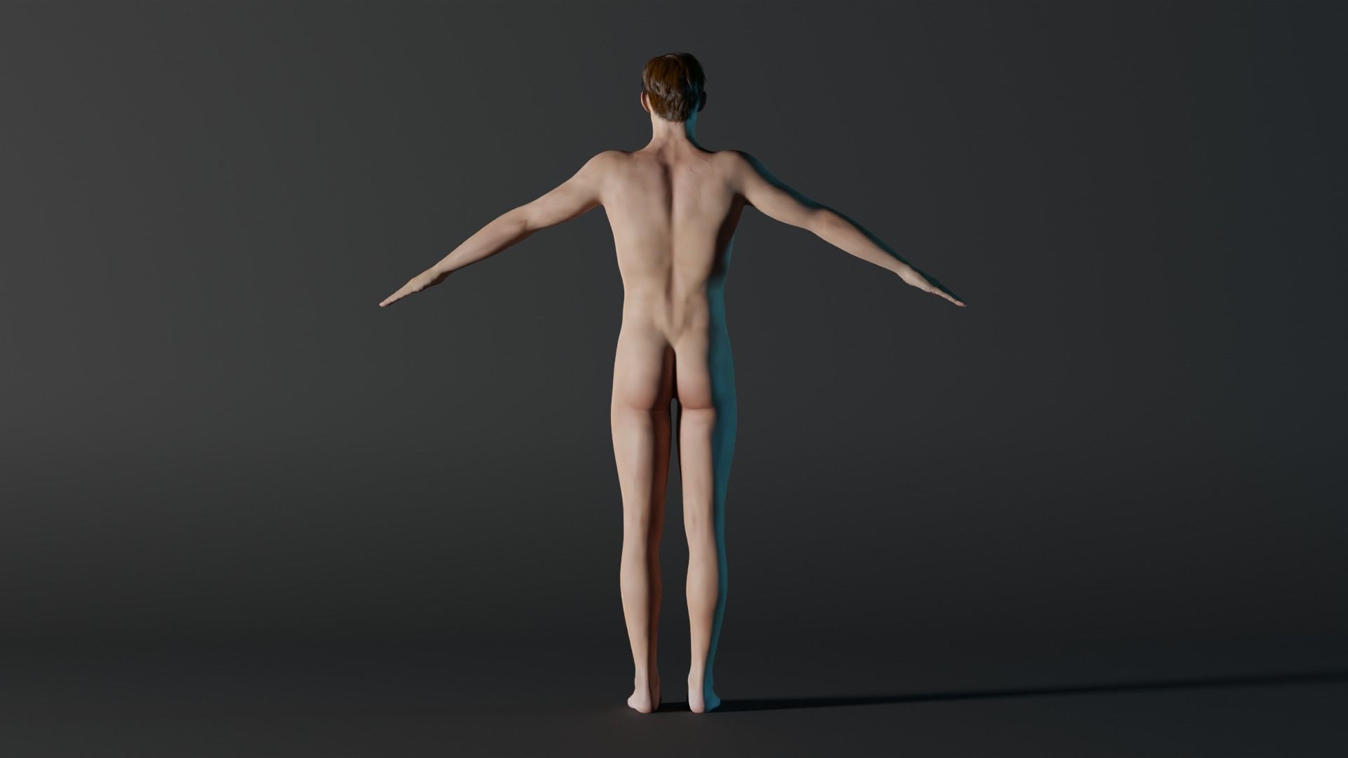 Realistic Male - Bruno 3D model_3