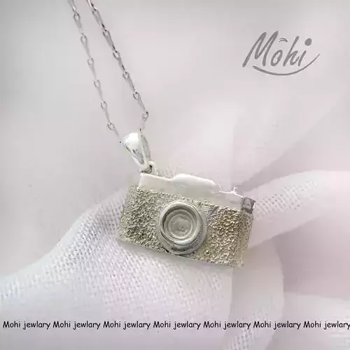 Camera necklace 3D print model