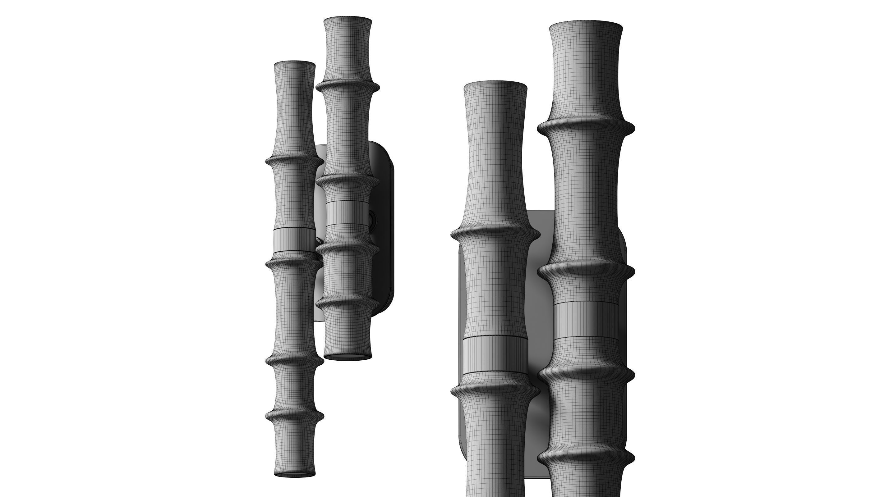 Sicis Siam Wall Sconce 3D model_2