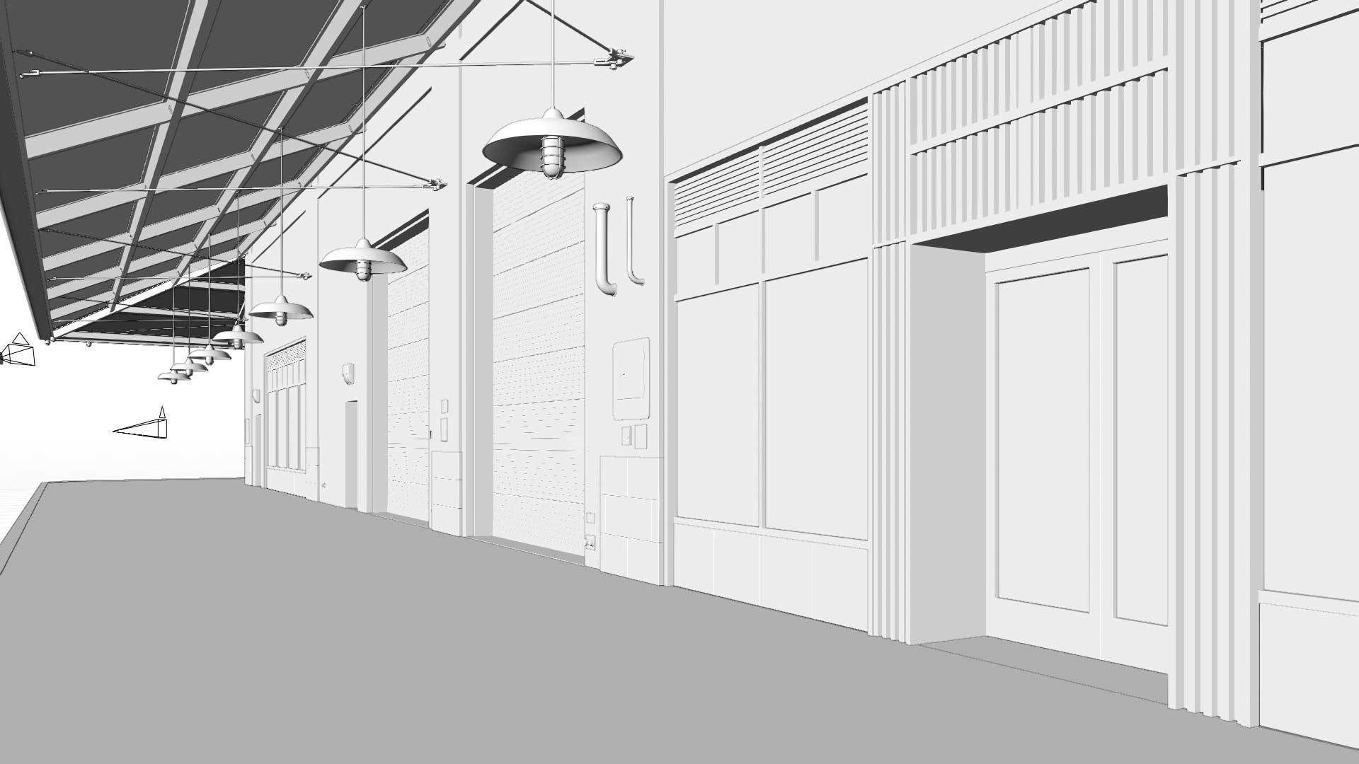 Fulton Market NYC building 3D model_14