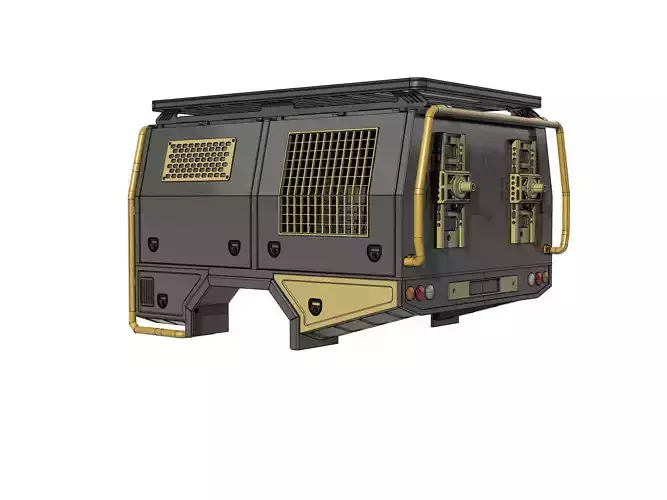 OFF ROAD REAR CANOPY DOUBLE ROOM FOR 1 10 RC 