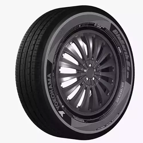 Yokohama Wheel - Bluearth ES32  3D model