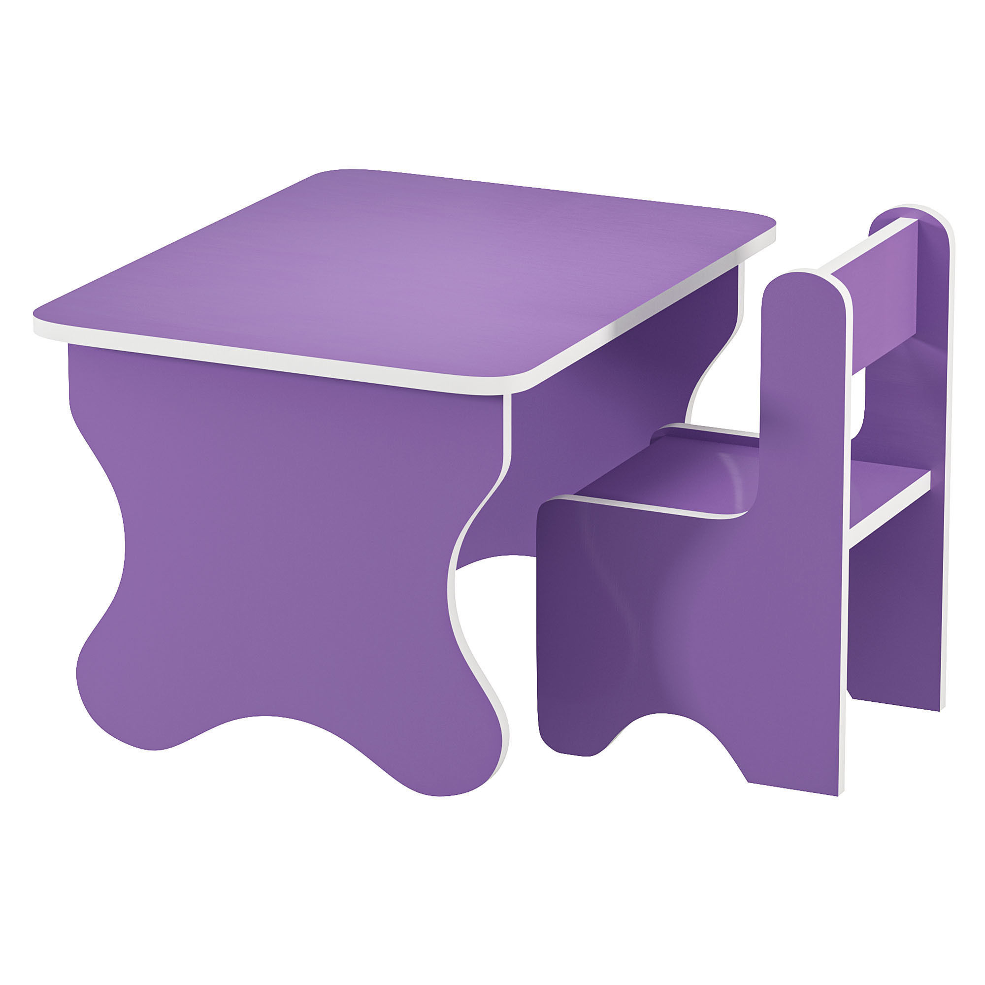  Princess Set of childrens furniture by  sima 3D model_1