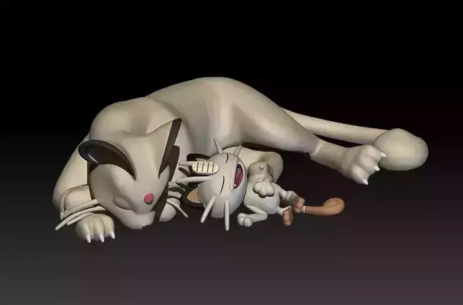 Pokemon Meowth Persian