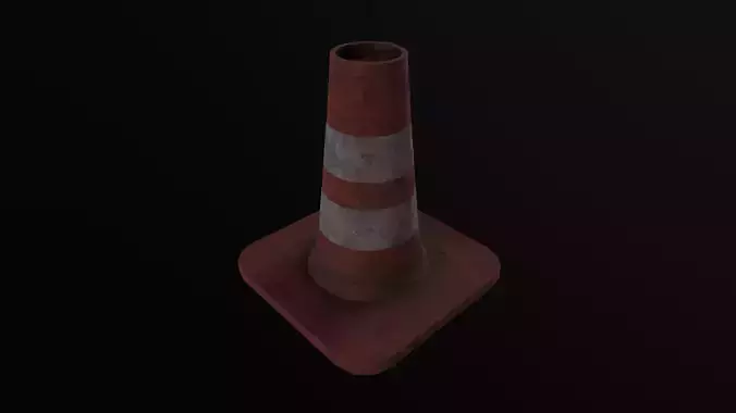 Dirty Traffic Cone