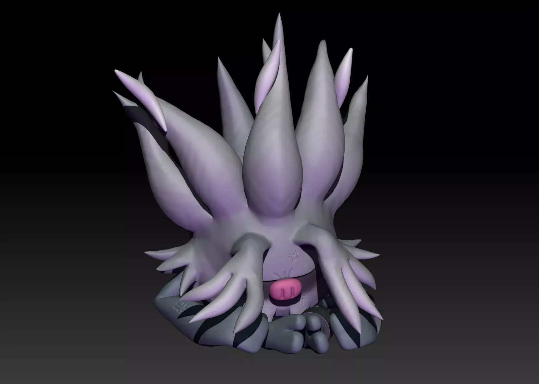 Pokemon Annihilape 3D print model_0