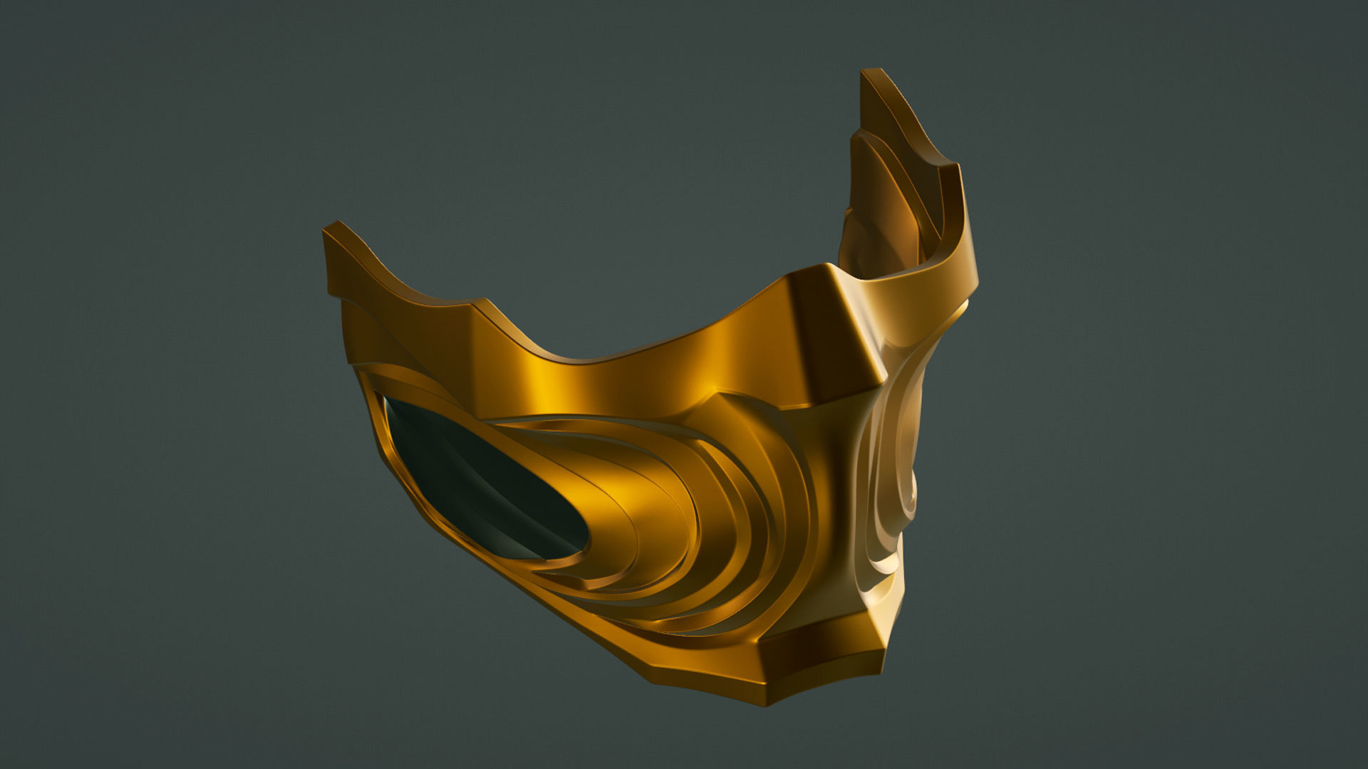 Inspired by Scorpion from Mortal Kombat 1 3D print model_3