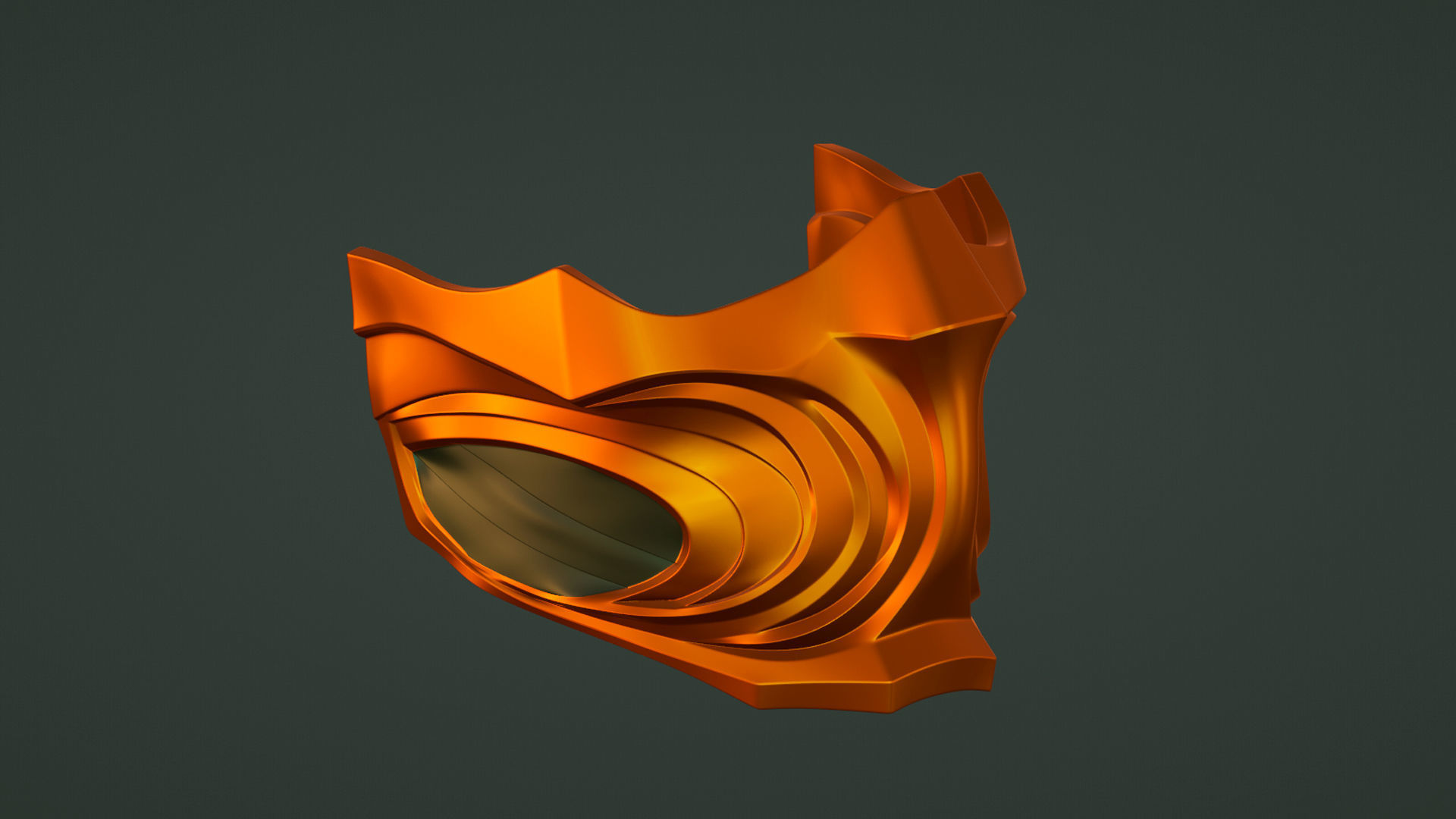 Inspired by Scorpion from Mortal Kombat 1 3D print model_10