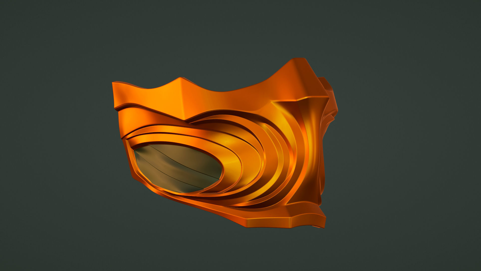 Inspired by Scorpion from Mortal Kombat 1 3D print model_9