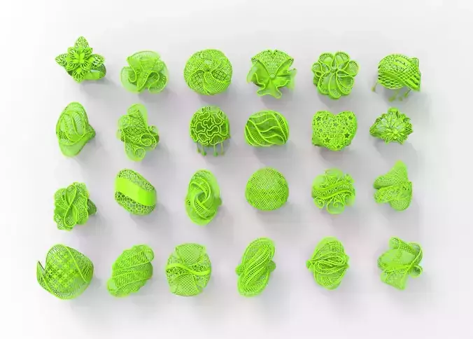  30 Rings Hight quality  luxe Ring gold jewelry 