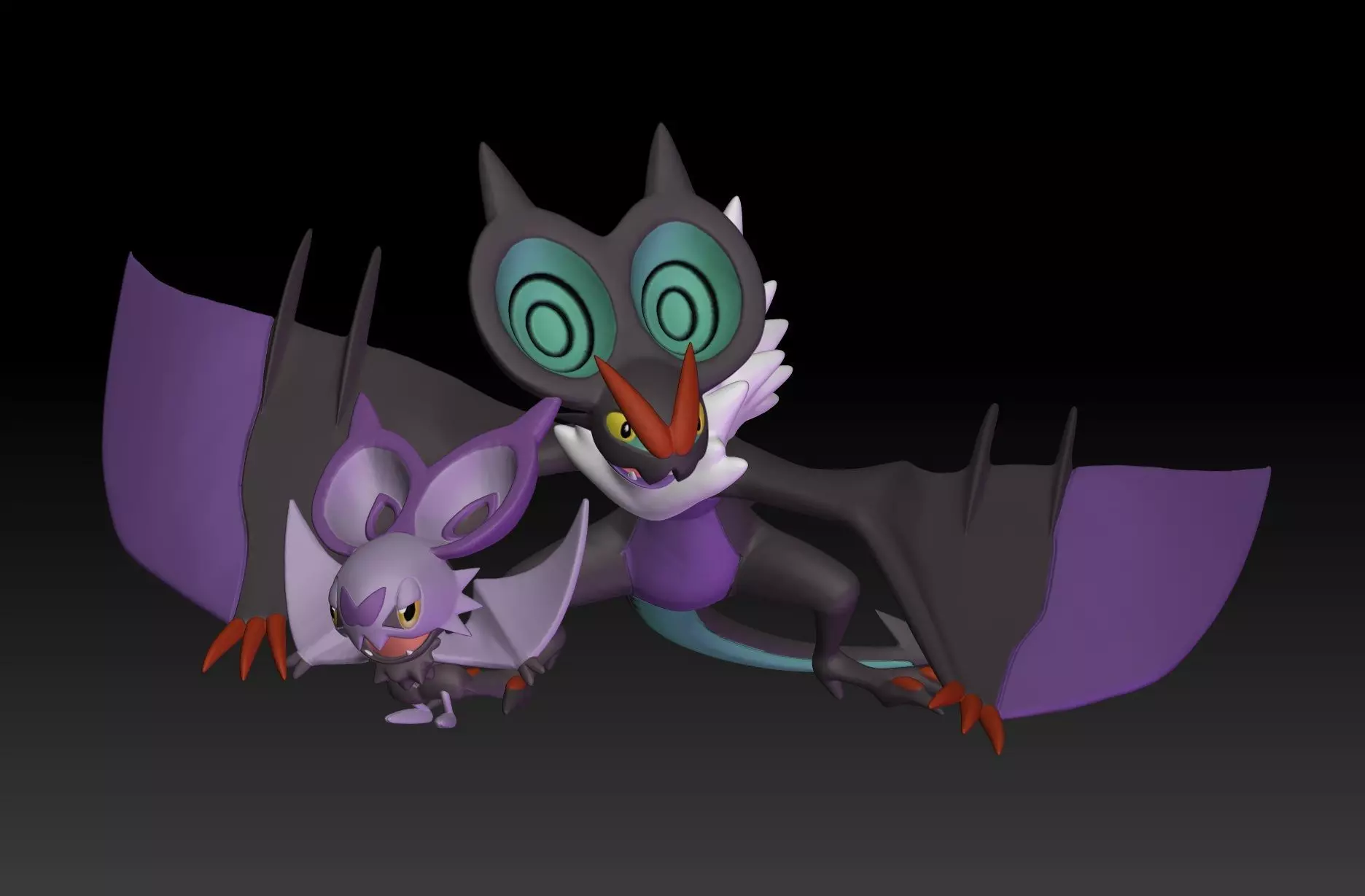 Pokemon Noibat Noivern 3D print model_0