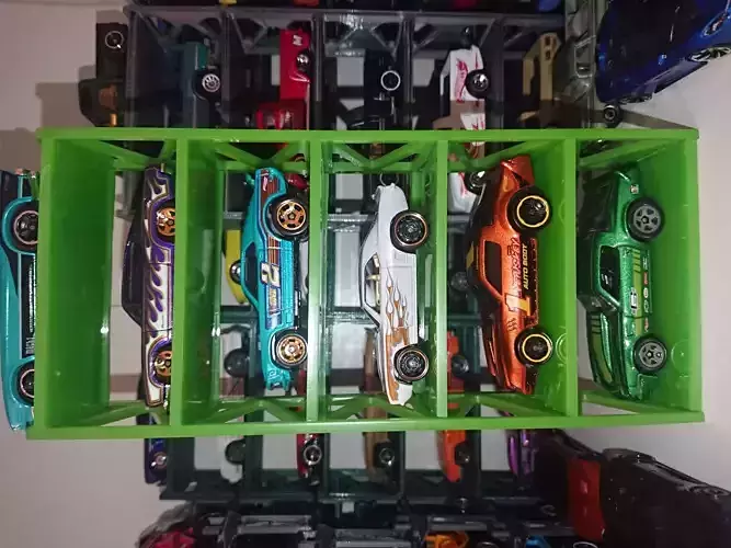 Tower Shelf For Hot Wheels Cars 3D print model