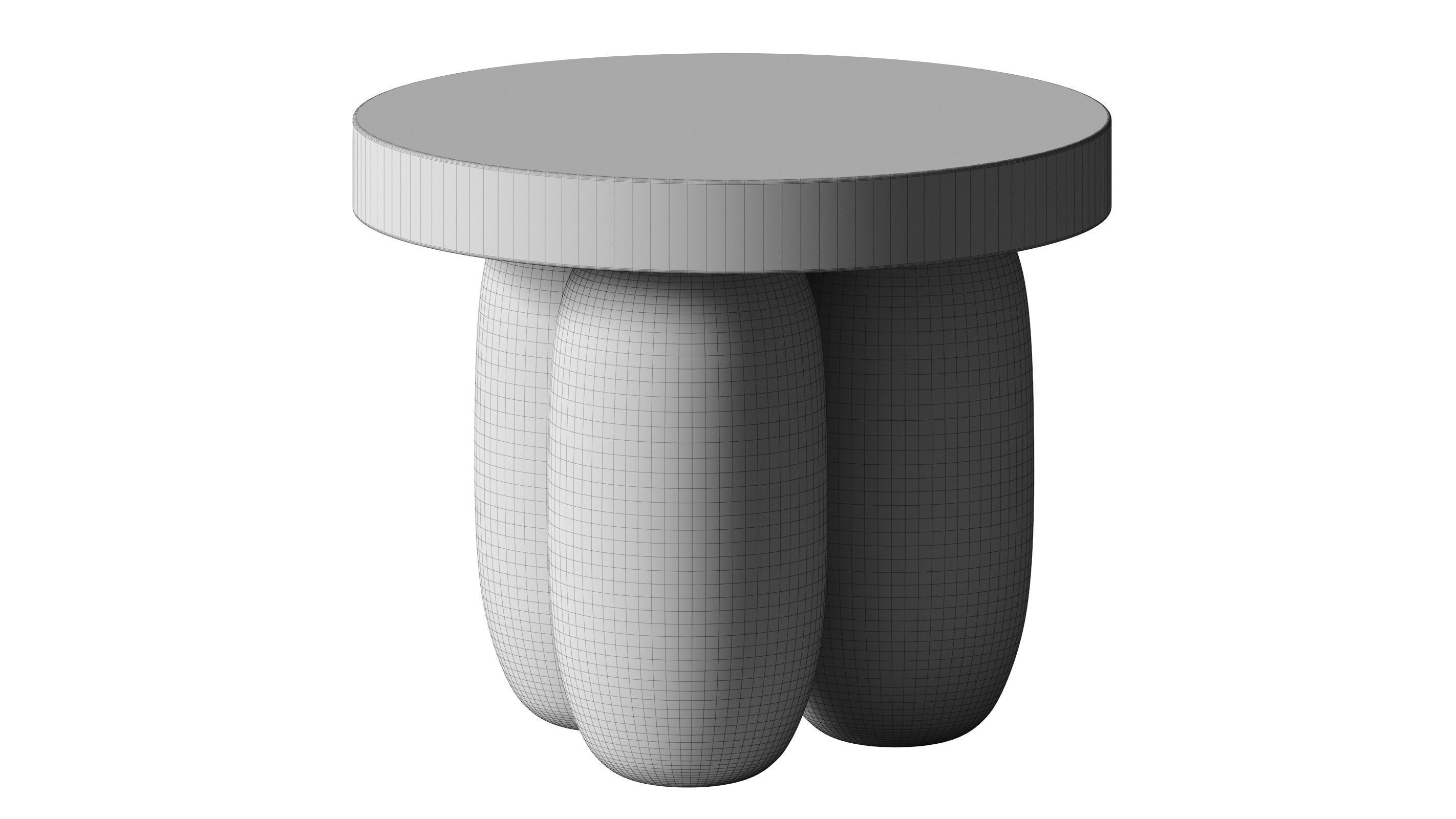 Mathieu Lehanneur - Inverted Gravity Side Table 3D model_2