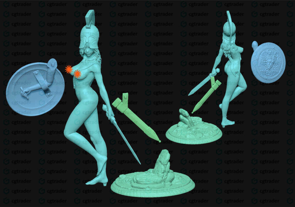 Spartania 3D print model_1